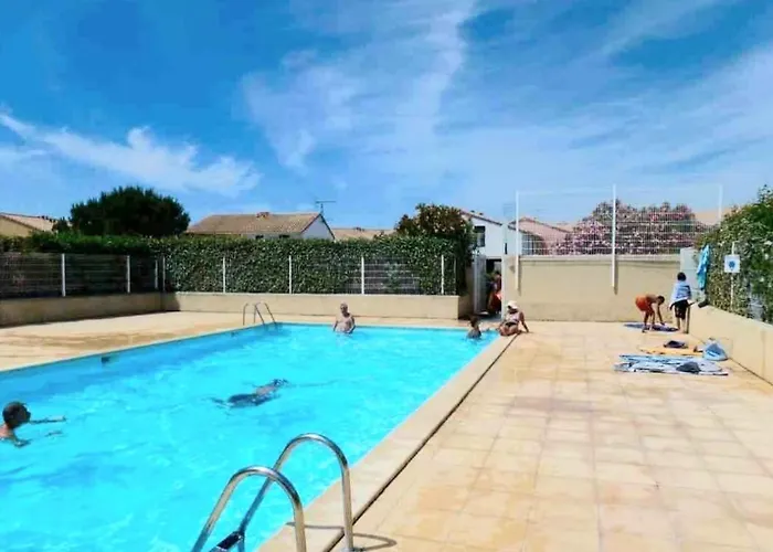 Πανσιόν Santolines : Charmante Maisonnette Avec Piscine Proche Etang Marseillan (Herault)